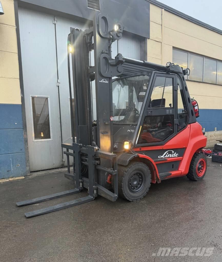Linde truck H70D 디젤 지게차