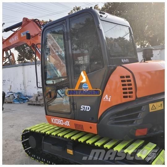 Kubota KX 080-4 중형굴삭기 7톤-28톤