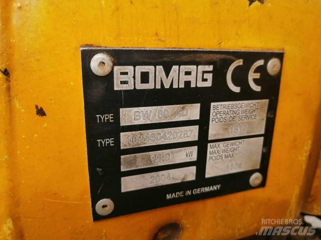 Bomag BW 80 트윈 드럼 롤러