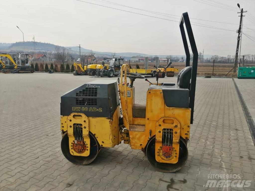 Bomag BW 80 트윈 드럼 롤러