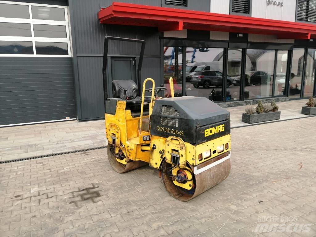 Bomag BW 80 트윈 드럼 롤러