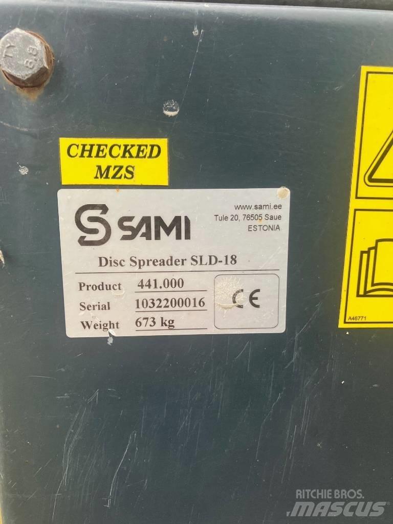 Sami SLD-18 모래(염화칼슘) 살포기