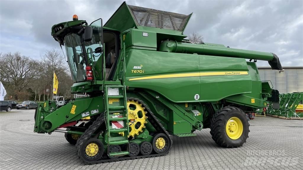 John Deere T660 콤바인 수확기