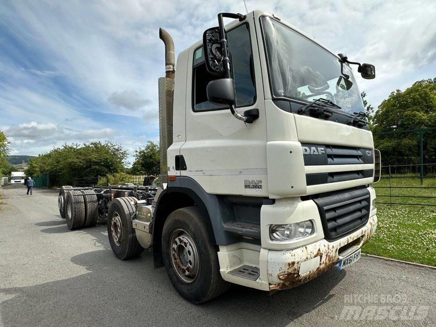 DAF CF85.360 새시 운전실 트럭