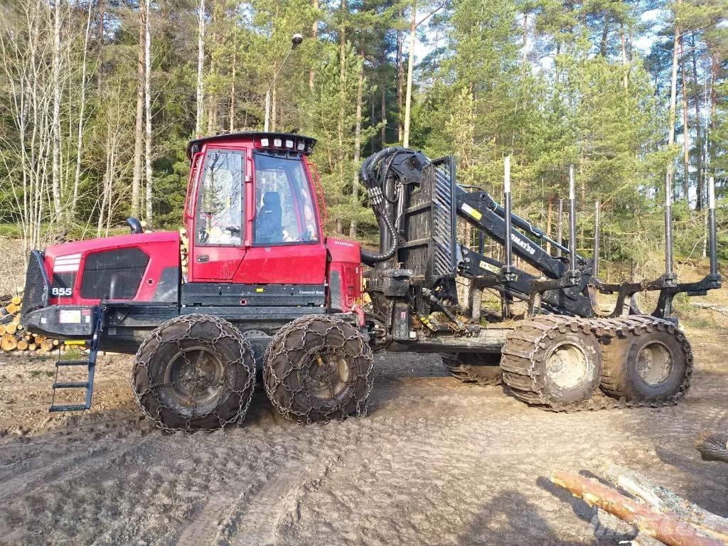 Komatsu 855 원목 포워더