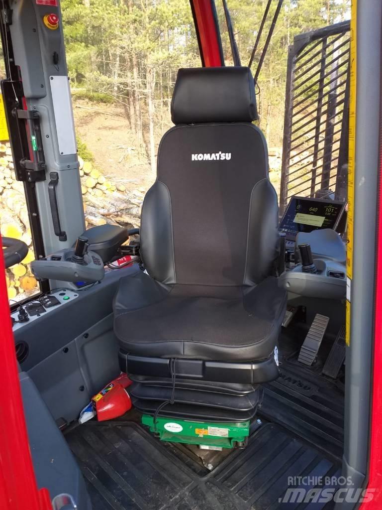 Komatsu 855 원목 포워더