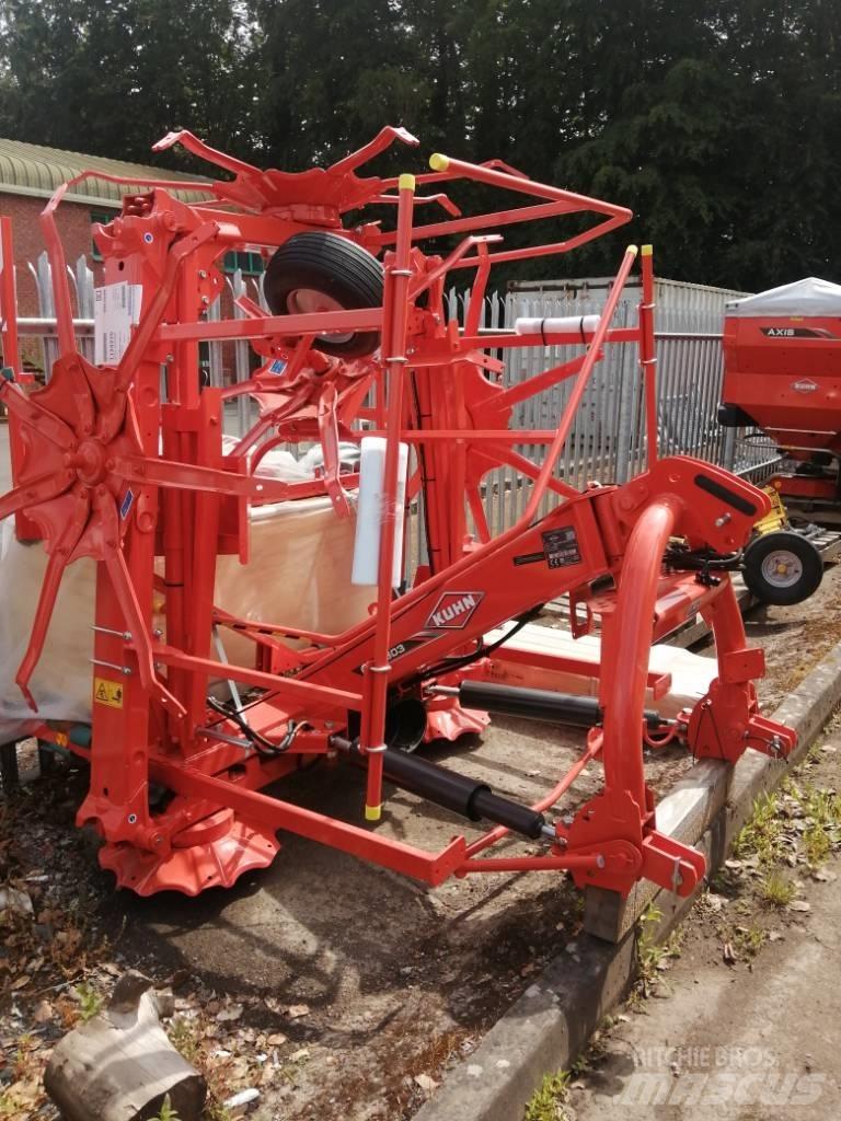 Kuhn GF7803 갈퀴 및 테더
