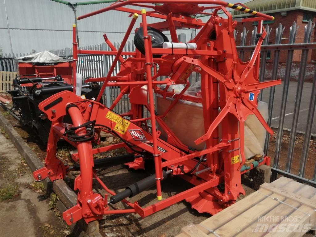 Kuhn GF7803 갈퀴 및 테더