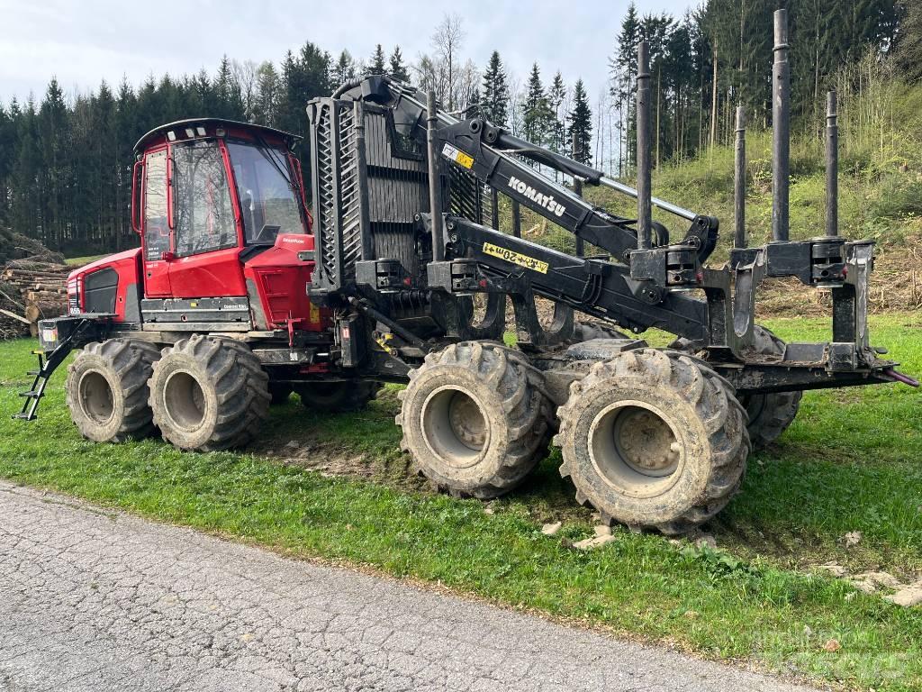 Komatsu 855 원목 포워더