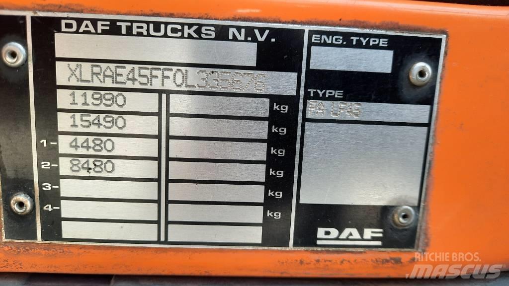 DAF Johnston VF501 도로 청소차