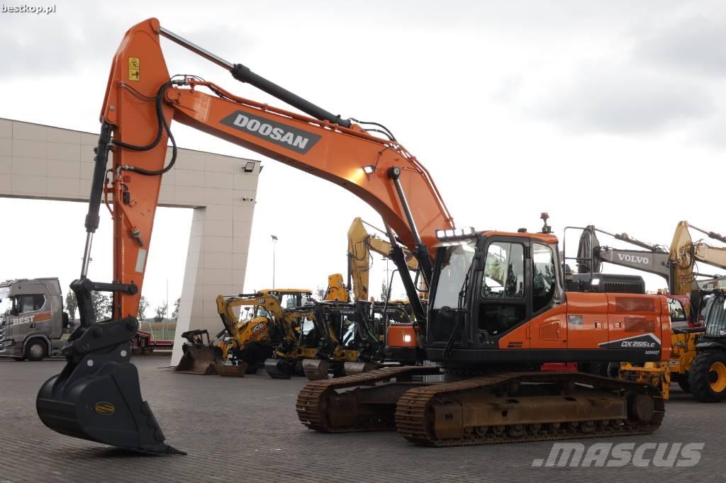 Doosan DX 255 LC-7 대형 굴삭기 29톤 이상