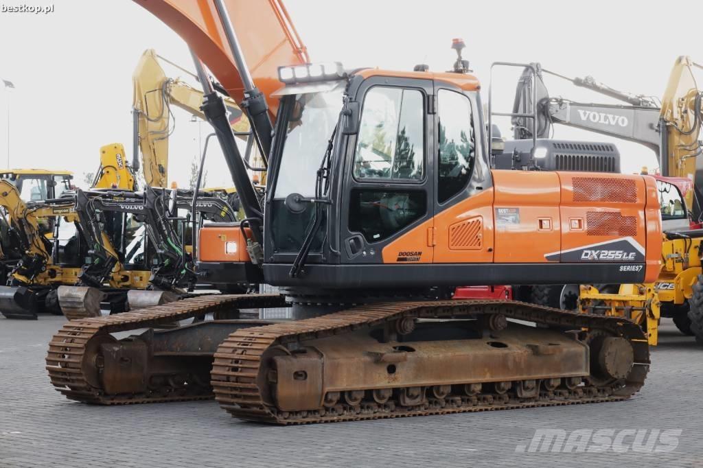 Doosan DX 255 LC-7 대형 굴삭기 29톤 이상