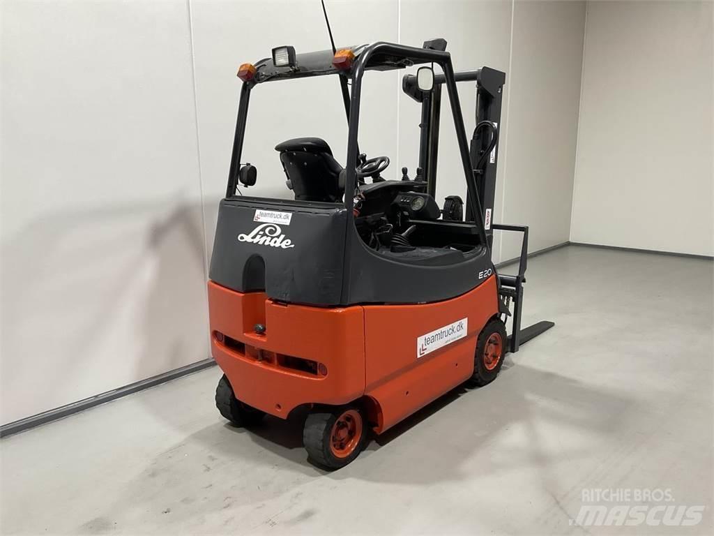 Linde E20 전동 지게차
