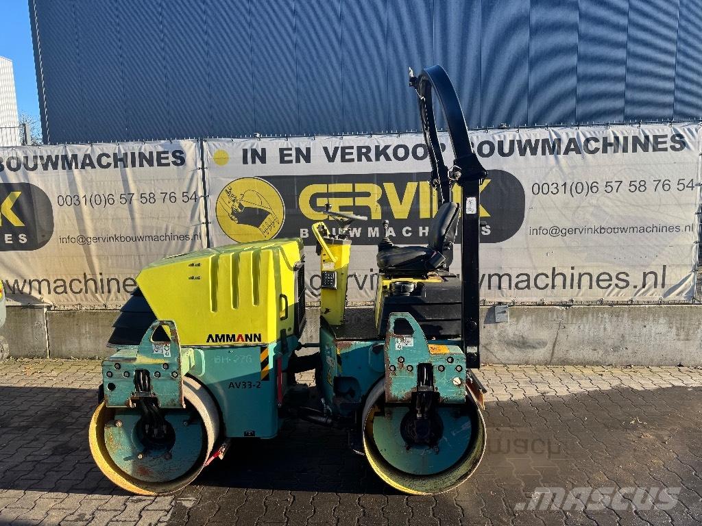 Ammann AV 33-2 트윈 드럼 롤러