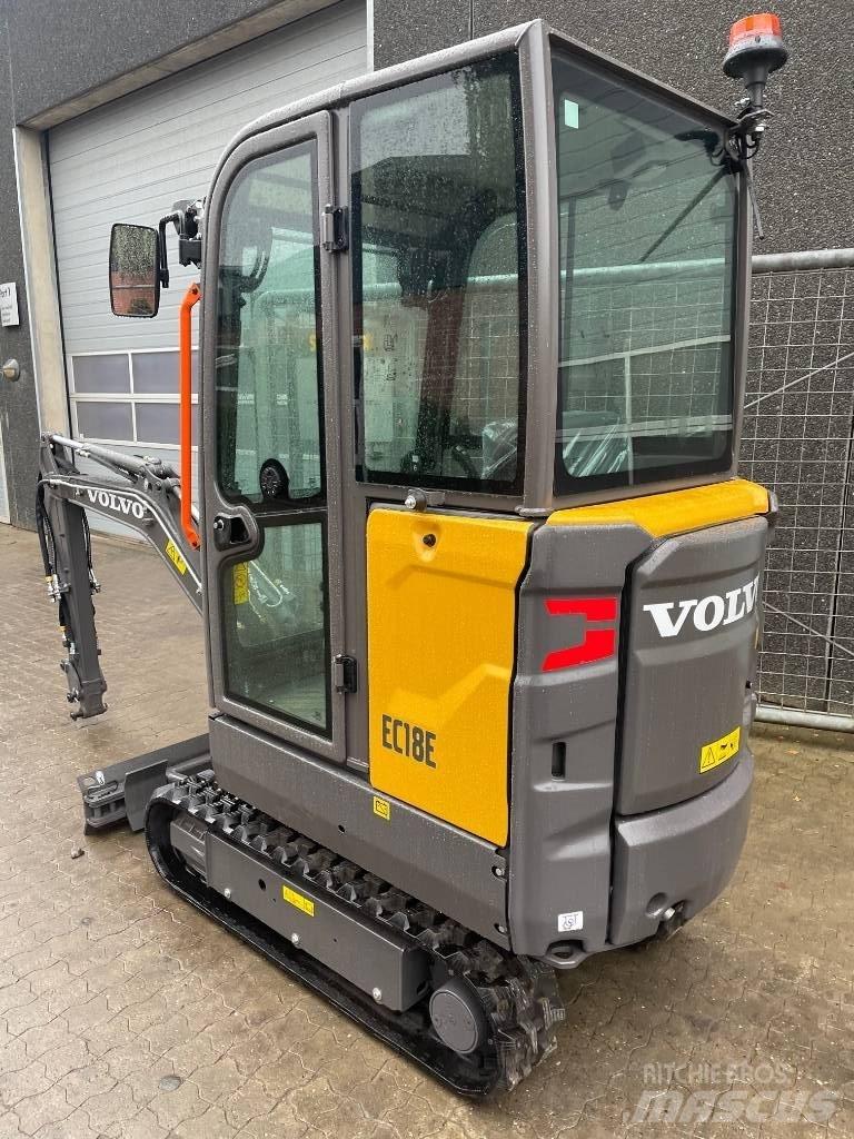 Volvo EC18E 소형 굴삭기 7톤 미만