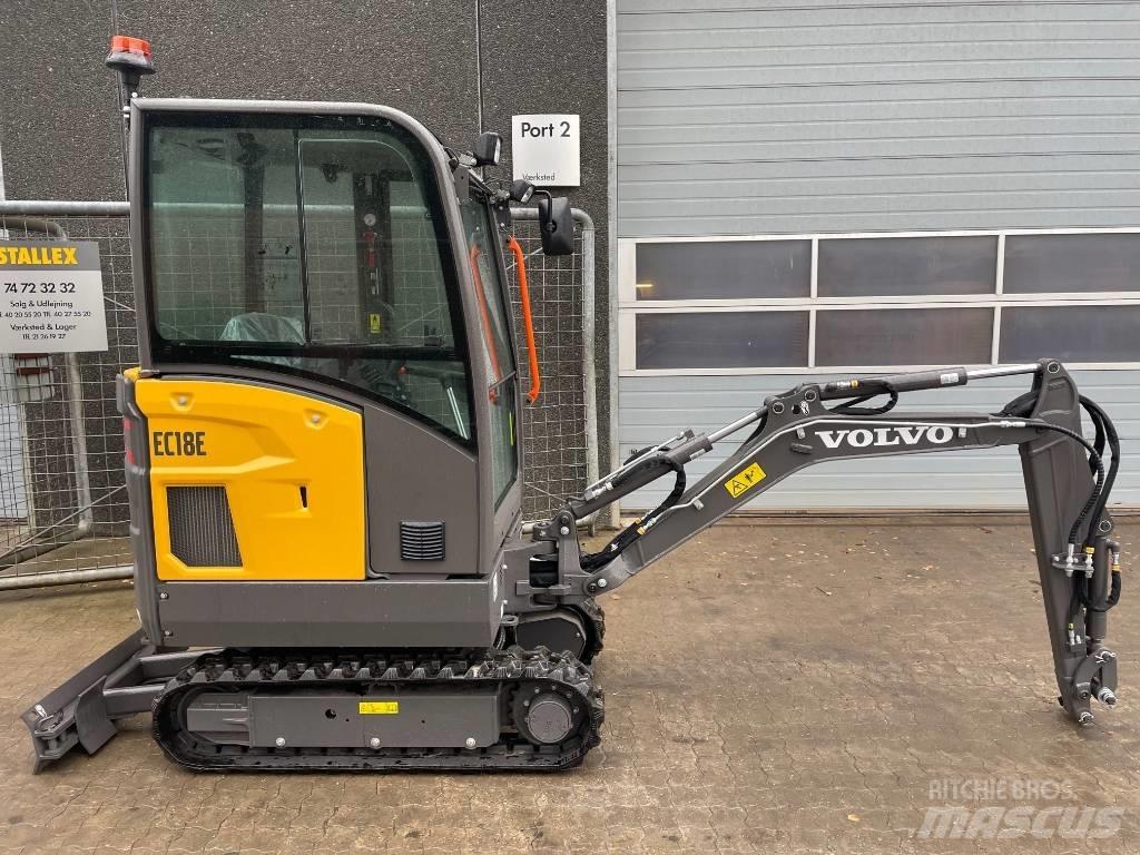 Volvo EC18E 소형 굴삭기 7톤 미만