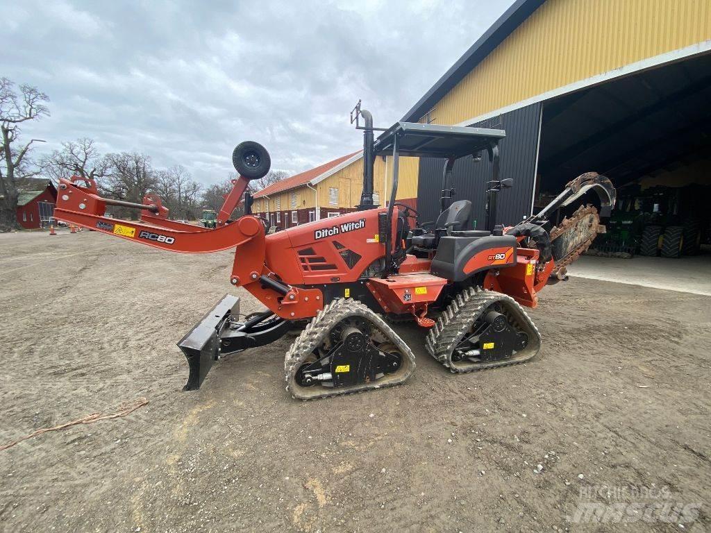 Ditch Witch RT 80 특수 굴삭기