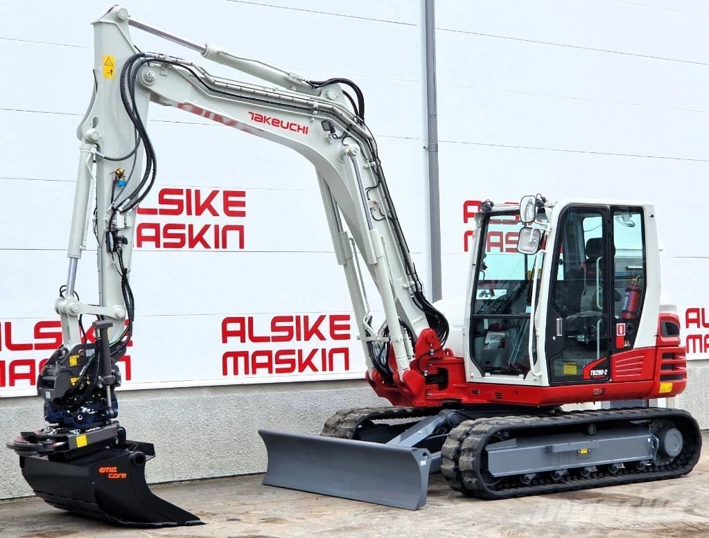 Takeuchi TB290-2 중형굴삭기 7톤-28톤