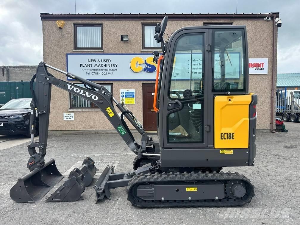 Volvo EC 18 E 소형 굴삭기 7톤 미만