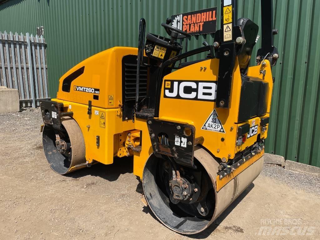 JCB VMT260-120 트윈 드럼 롤러