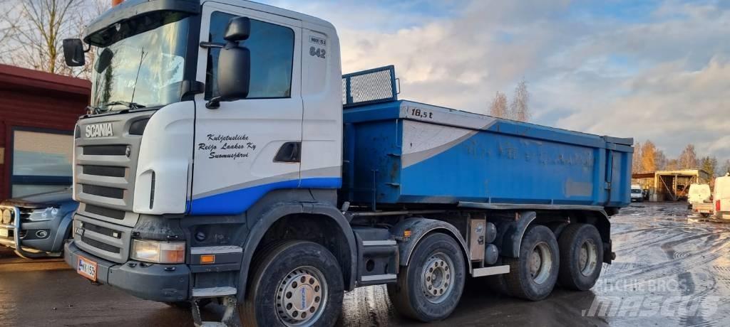 Scania R 480 스킵 로더 트럭
