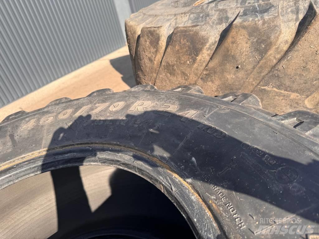 Trelleborg 460/70R24 타이어, 휠 및 림