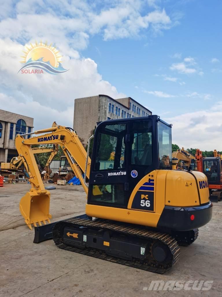 Komatsu PC 56-7 소형 굴삭기 7톤 미만