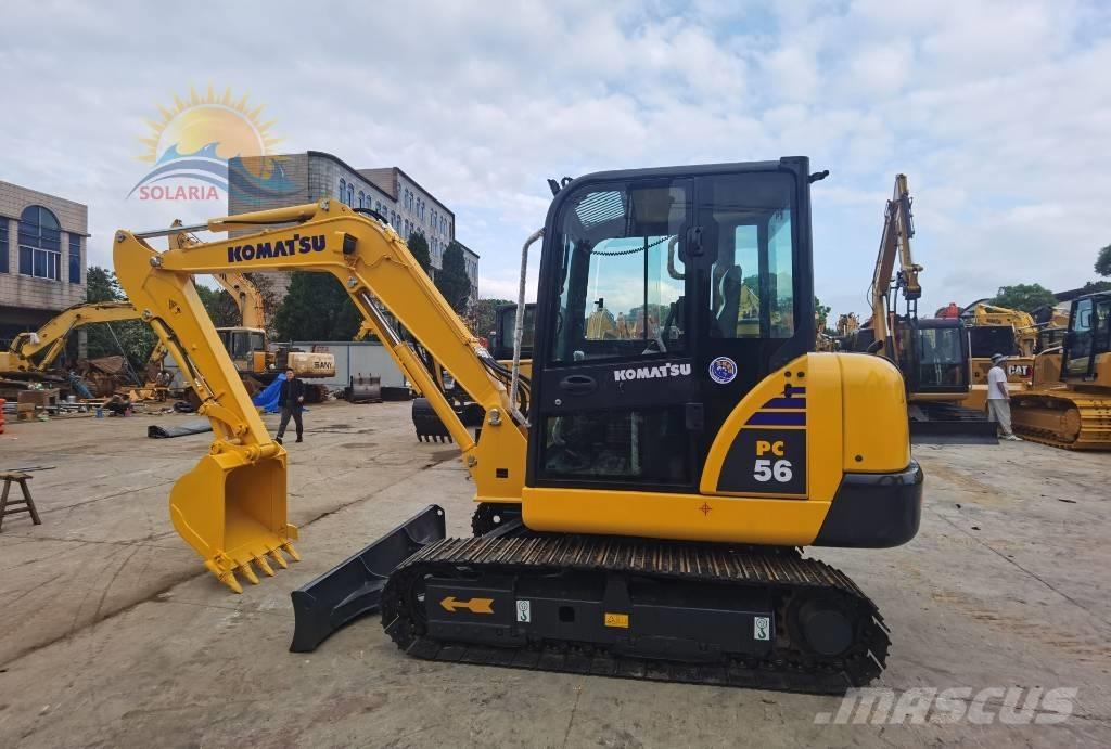 Komatsu PC 56-7 소형 굴삭기 7톤 미만