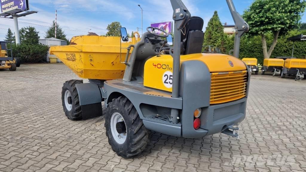 Wacker Neuson 4001 건설현장 덤프트럭