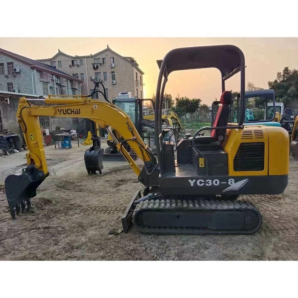 Yuchai 30-8 소형 굴삭기 7톤 미만