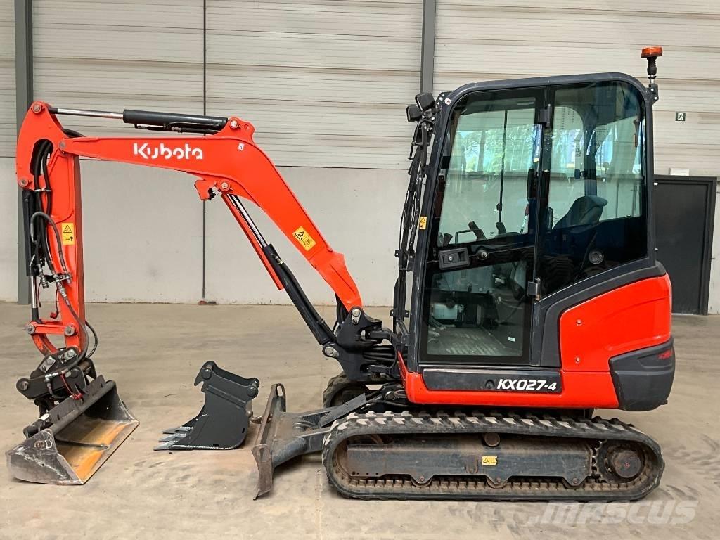 Kubota KX 027-4 HI 소형 굴삭기 7톤 미만