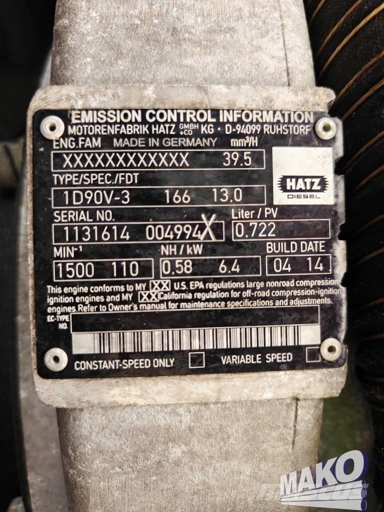 BBA PT150 D200 폐기물 펌프