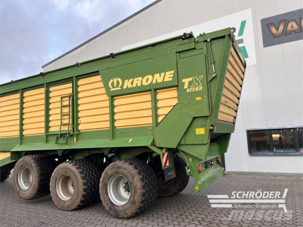 Krone TX 560 D 곡물용 카트