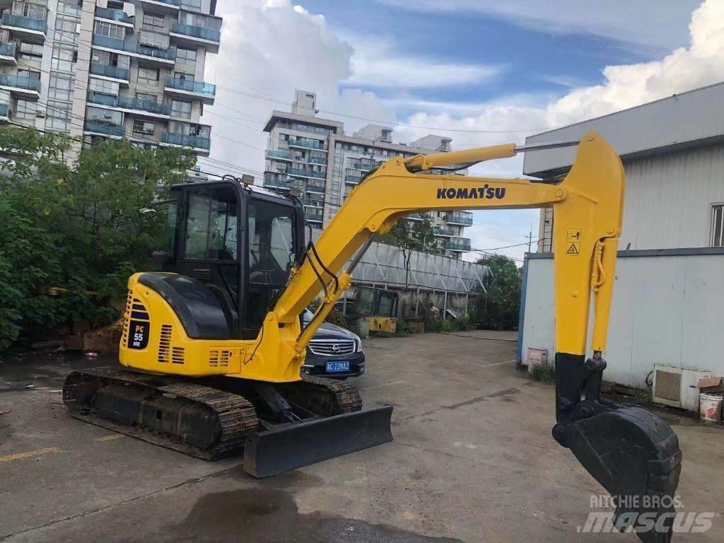 Komatsu PC 55 소형 굴삭기 7톤 미만
