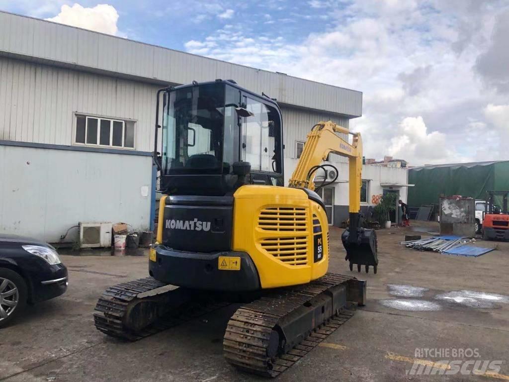 Komatsu PC 55 소형 굴삭기 7톤 미만