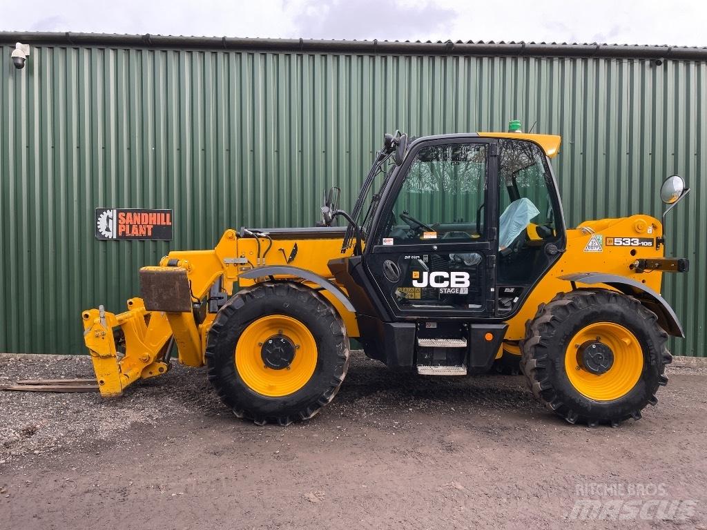 JCB 533-105 텔러 핸들러