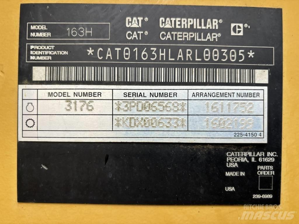 CAT 163H 그레이더