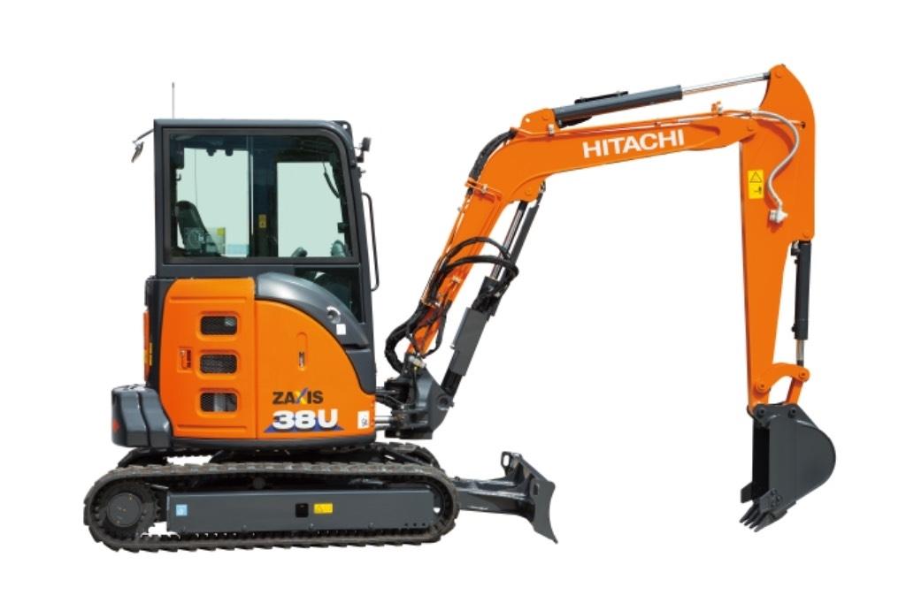 Hitachi ZX38U-6 소형 굴삭기 7톤 미만