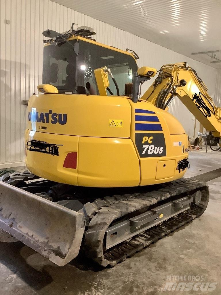 Komatsu Pc 78 us- 10 중형굴삭기 7톤-28톤