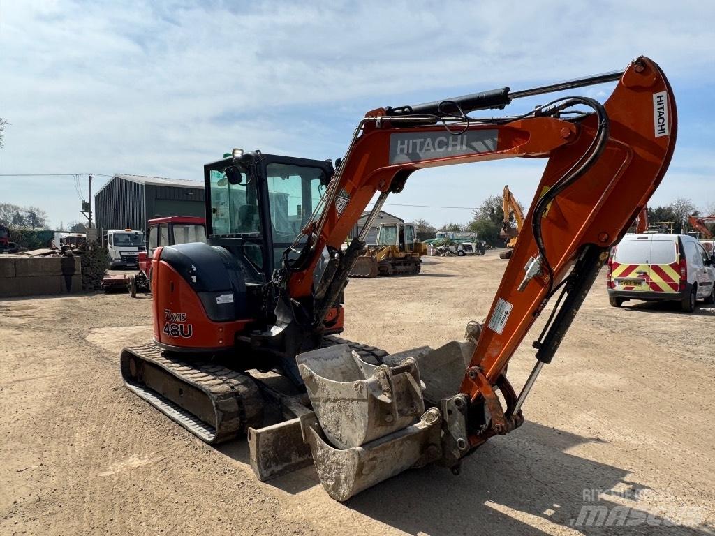 Hitachi Zx48 소형 굴삭기 7톤 미만