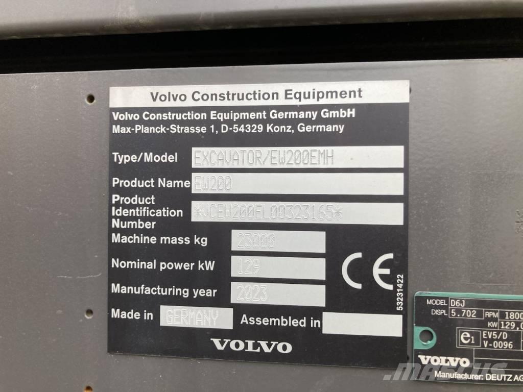 Volvo EW 200 E MH  휠 굴삭기