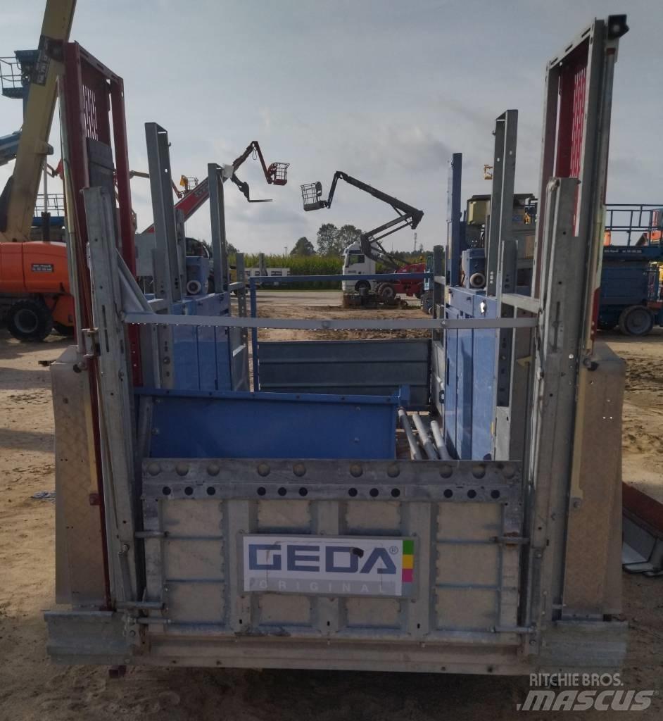 Geda 1500 Z/ZP 자재 기중기 및 권양기