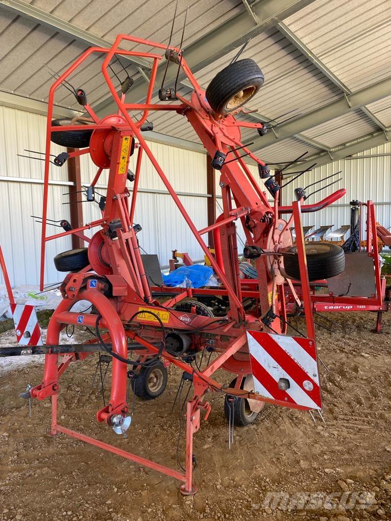 Kuhn GF 6502 갈퀴 및 테더