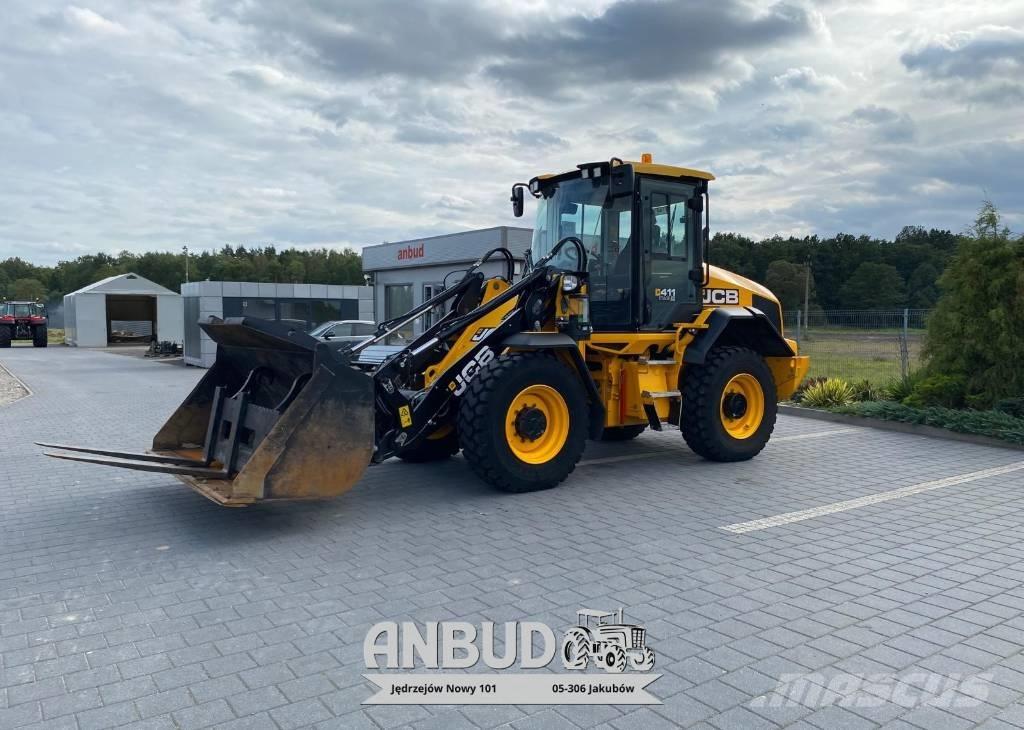 JCB 411 HT  휠로우더