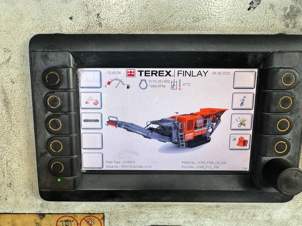 Terex Finlay J-1160 이동식 분쇄기