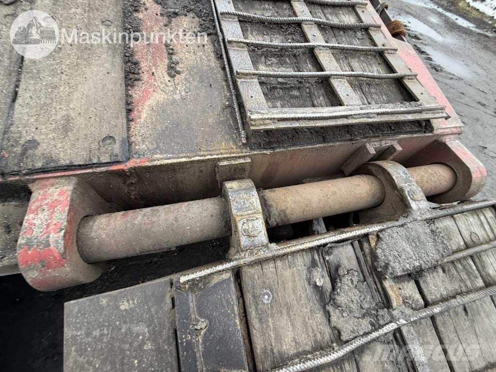 HRD HDA Maskinsläp 로우 로더