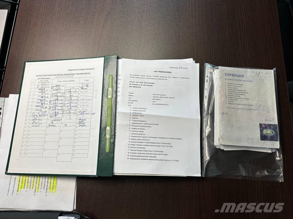 Land Rover Defender R/T 크레인