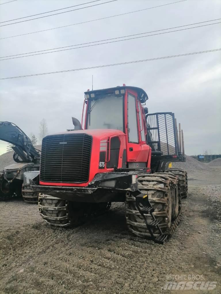 Komatsu 875 원목 포워더