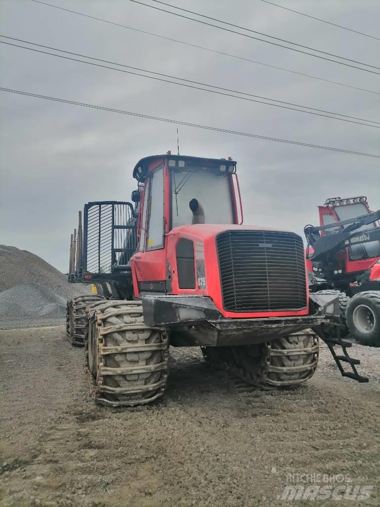 Komatsu 875 원목 포워더