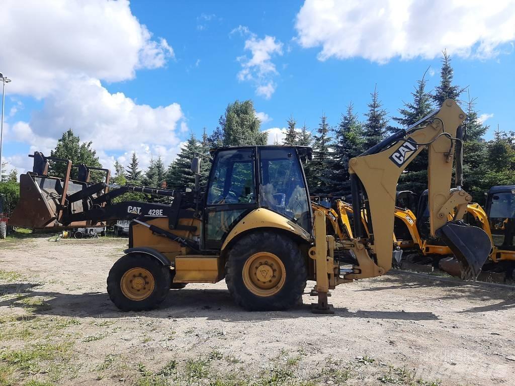 CAT 428 E 백호로더